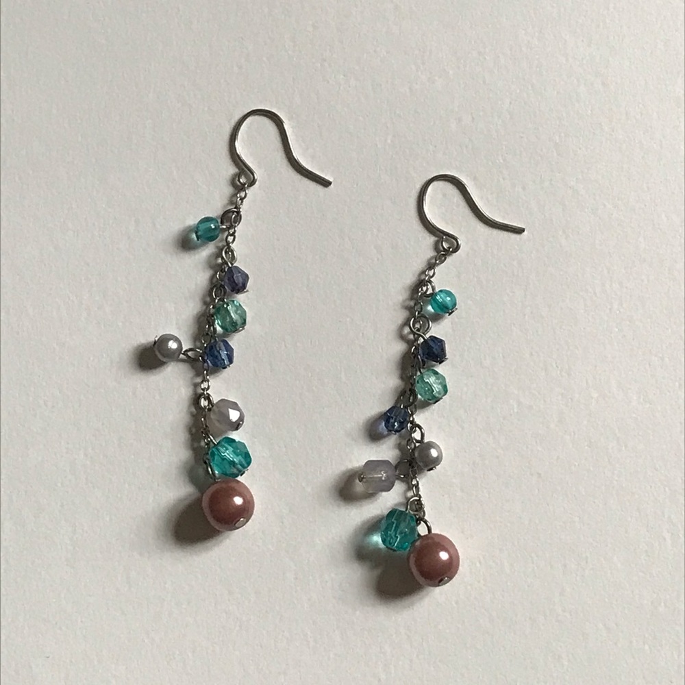 Anthropologie Pearl Drop Earrings